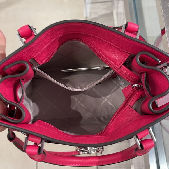 Michael Kors Hamilton Small Satchel Shoulder Crossbody Bag 
Electric Pink
NWT - Picture 11 of 16